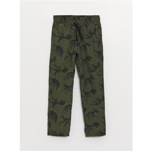 LC Waikiki Elastic Waist Printed Fleece Lined Boy&amp;#039;s Trousers Slike