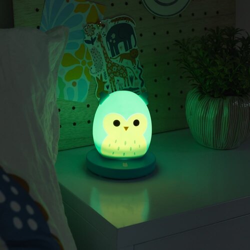 Squishmallows Plavo noćno svjetlo za djecu Fizz Winston &amp;ndash; Slike
