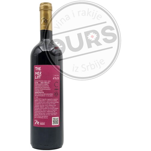  Madžić The Merlot Limited 0,75L Slike