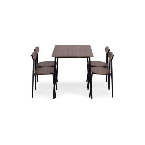ModernHome OSLO blagovaonski set – stol i 4 stolice 110 × 70 cm Cene