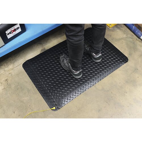 COBA Podloga za preprečevanje utrujenosti DECKPLATE ANTI-STATIC, blago za razrez, maks. 18,3 m, tek. m. x 900 mm Cene