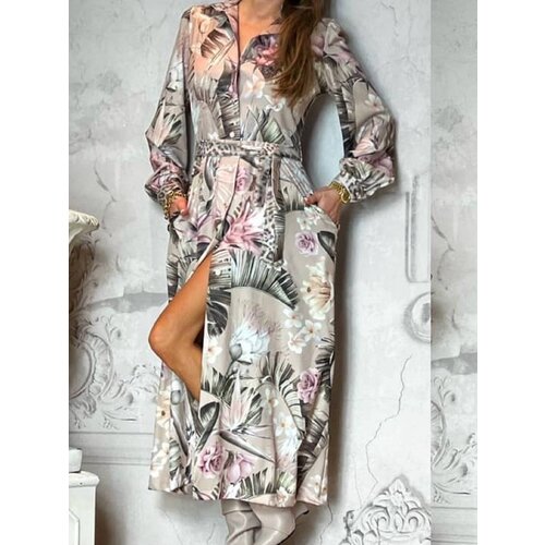 By o la la Dress beige cxp1059.beige Slike