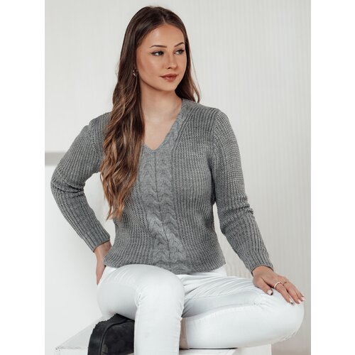 DStreet Sweter damski CASVINA jasnoszary Cene