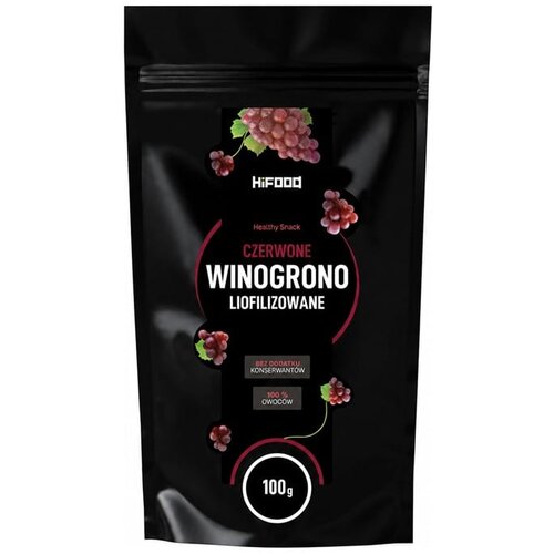 HiFOOD Rdeče grozdje &ndash; liofilizirano (100 g) Cene