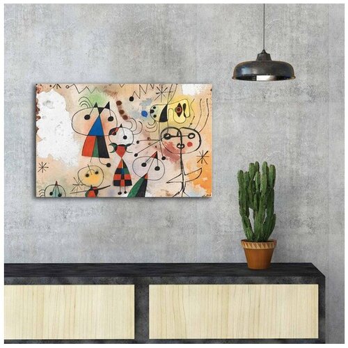Wallity Slika na zidu na platnu 45x70cm Cene