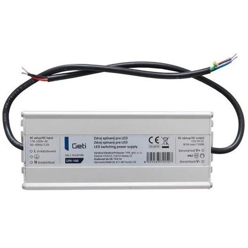  prekidački izvor napajanja za led trake 100W/12V IP67 Cene
