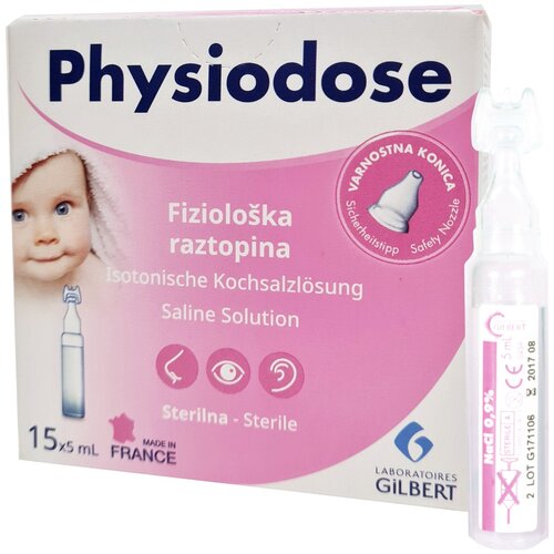 Dr. Gorkič fiziolo&amp;scaron;ka raztopina Physiodose 15 x 5 ml Slike