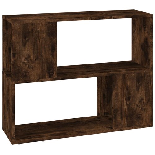 Maison Chic Knjižna omara - Knjižni regal dimljeni hrast 80x24x63 cm, (21723236) Cene