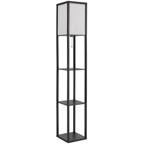 Globo 58611S - Podna lampa TABITHA 1xE27/60W/230V crna Slike