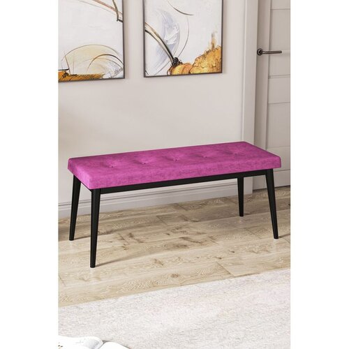 Hanah home klupa Pera Bench, 105 cm, ljubičasta / crna Cene