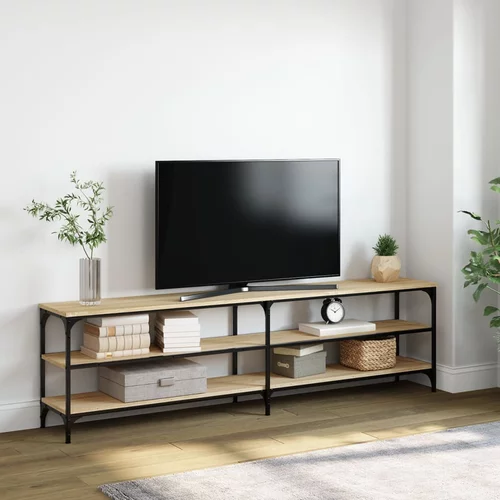 vidaXL TV omarica sonoma hrast 180x30x50 cm inženirski les