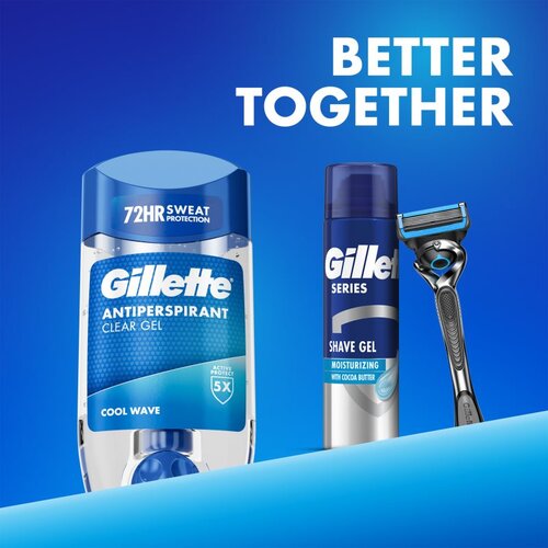 Gillette Cool Wave antiperspirant gel za mo&amp;scaron;ke 70 ml Slike
