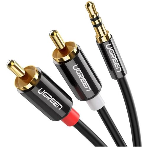 Ugreen 3,5 mm moški na 2RCA moški avdio kabel 2M - 10584 Cene