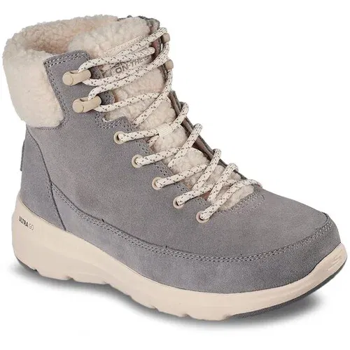 Skechers Škornji Glacial Ultra Woodlands 16677/GRY Siva