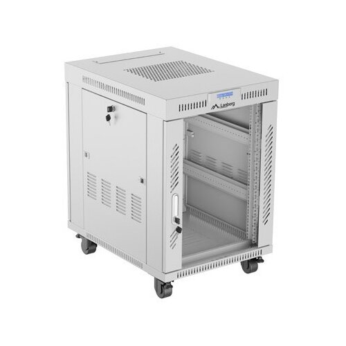 Lanberg FLOOR-STANDING RACK CABINET 19 15U 600X800 GREY LCD GLASS DOOR (FLAT PACK) V2 Cijene