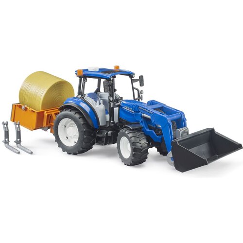 Bruder traktor New Holland T5.120 z dodatki Slike