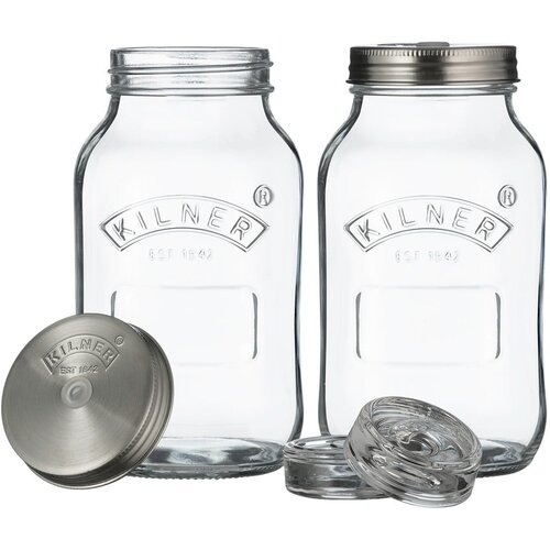 Kilner Kozarec za fermentacijo 2 kos 1 l - Cene