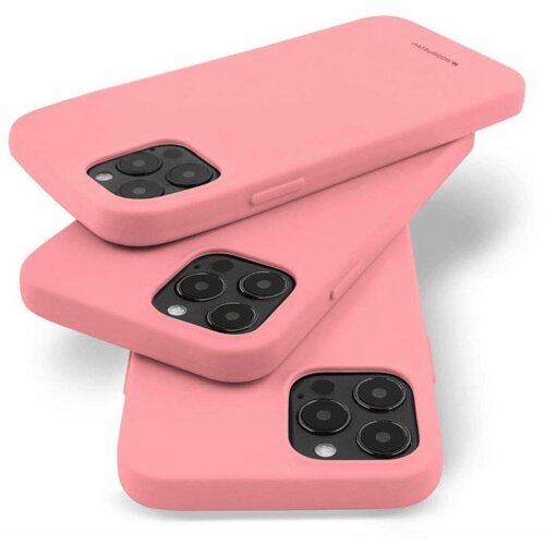 Goospery soft Feeling silikonski ovitek za iPhone 14 6.1 - roza Slike