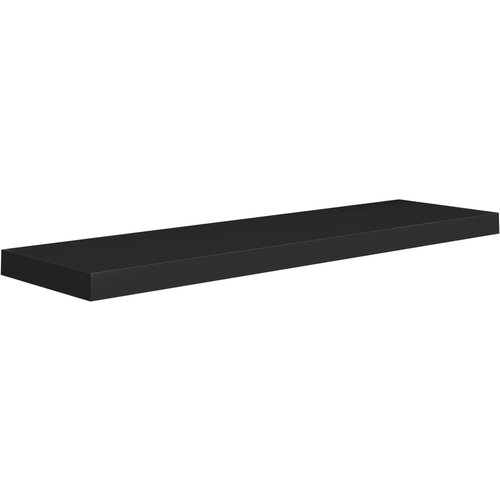 Maison Chic Stenska polica - Viseča Polica črna 90x23,5x3,8 cm MDF, (21784751) Cene