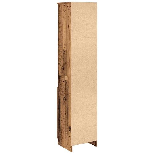 VidaXL Visoka omara starinski les 37,5x35x180 cm inženirski les Slike