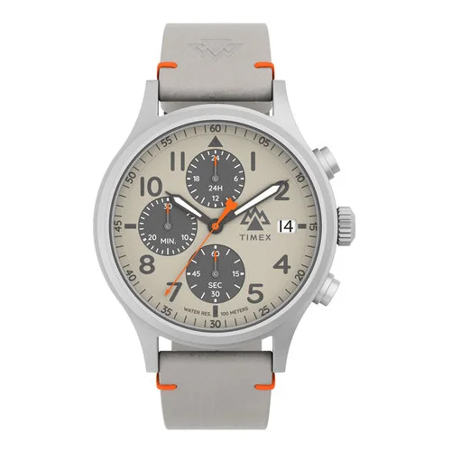 Timex Ročna ura Expedition North Sierra Chrono TW2W16500 Siva