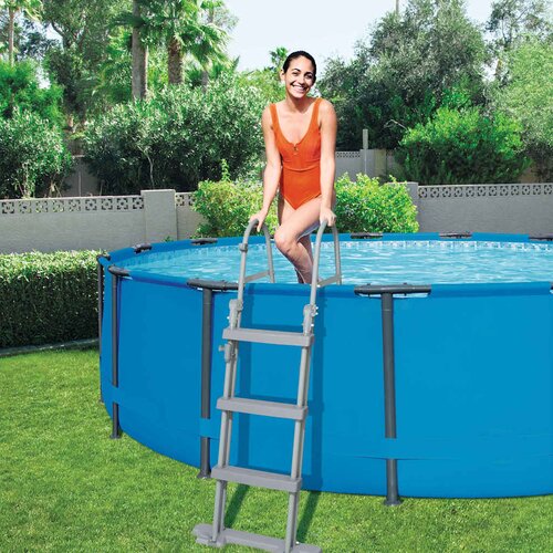 Bestway ljestve za bazen Flowclear s 4 stepenice 122 cm 58331 Slike