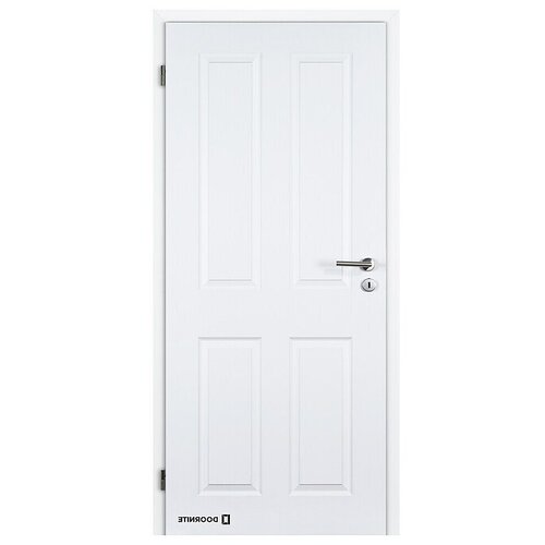 DOORNITE Sobna vrata Odysseus (848 x 2.000 mm, Smer odpiranja: Desno, Bela, Satje) Cene