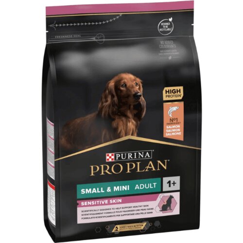 Purina Pro Plan PRO PLAN Dog Small/Mini Adult Sensitive Skin Losos - 7 kg Cene