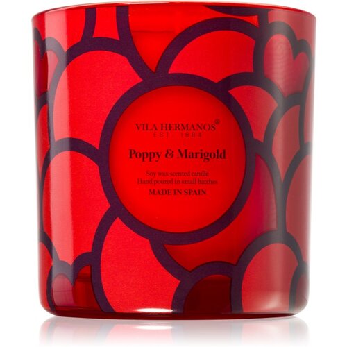 Vila Hermanos 70ths Year Poppy & Marigold dišeča sveča 500 g Cene