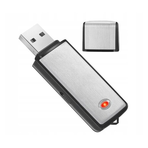 Mini aku. vohunski snemalnik USB ključek diktafon 8GB Slike