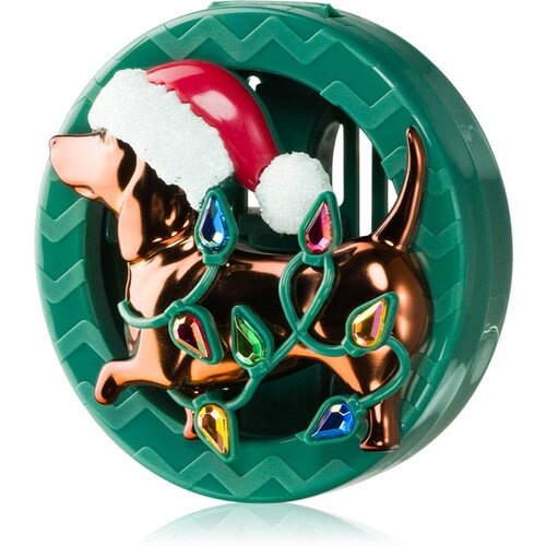 Bath & Body Works Holiday Dachsund držač mirisa za auto bez punjenja 1 kom Cijene