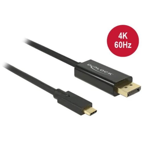 Delock Kabl USB tip C 2m crni Cene
