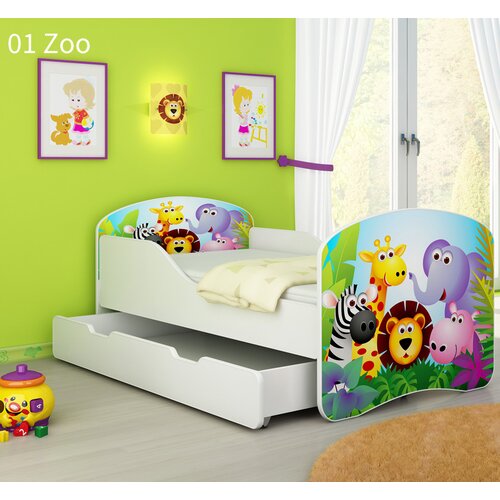 ACMA Dječji krevet ACMA s motivom + ladica 160x80 cm 33-cats Cijene