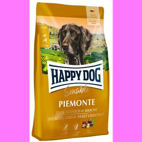 Happy Dog suva hrana za pse sensible piemont, pačetina i kesten, 4kg Cene