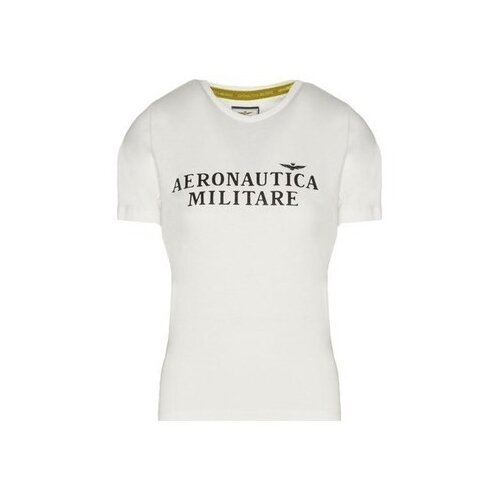 Aeronautica Militare Majice s kratkimi rokavi TS1914DJ49673004 Bela Cene