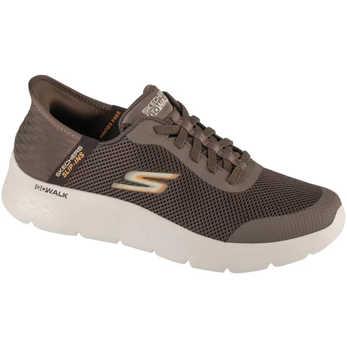 Skechers Nizke superge Slip-Ins: Go Walk Flex - Hands Up Kostanjeva