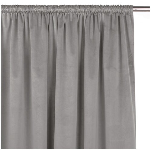 Filumi Siva zavjesa za djelomično zamračenje od samta 530x250 cm Velto &amp;ndash; Slike