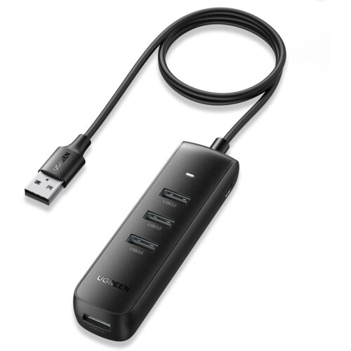 Ugreen HUB USB ADAPTER RAZDELITEV ZA PRENOSNI RAČUNALNIK 4 VRATNA ČRNA, (5000291077) Cene