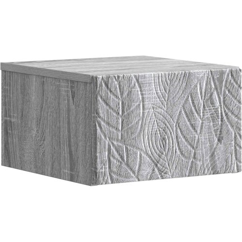 Stolna montirana na zid Siva Sonoma 34,5 x 33 x 20 cm Slike