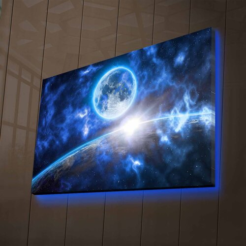 Opviq slika na platnu sa LED osvetljenjem 45x70cm Cene