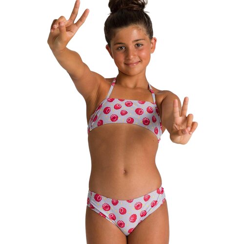 Arena kupaći kostim za devojčice Tropical Summer Jr Bandeau 003087-104 Slike