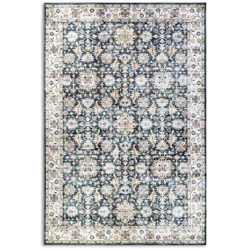 Elle Decoration Modra preproga 80x150 cm Saveh Blue Cream – Cene