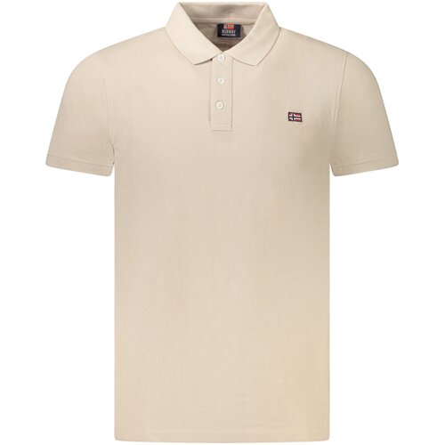 Norway 1963 MEN&amp;amp;#39;S SHORT SLEEVE POLO SHIRT BEIGE Slike