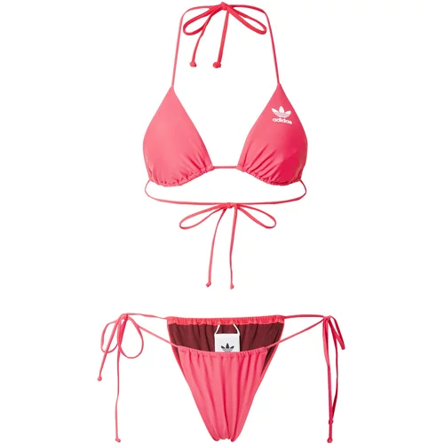 Adidas Bikini 'Adicolor' roza / bela