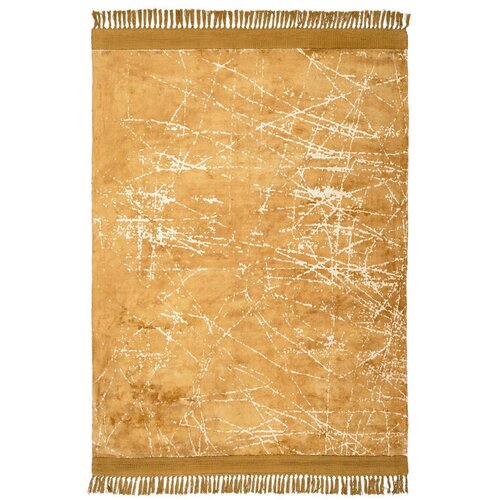 Kayoom RAVNO TKANA PREPROGA 80/150 cm taftano zlate barve Slike