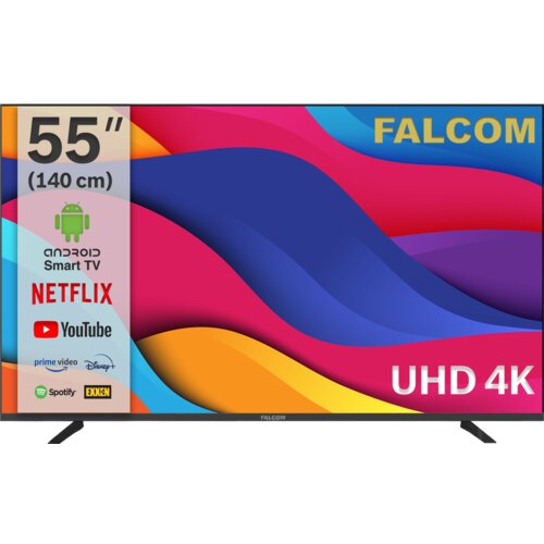 Falcom Televizor Smart LED TV 55" UHD ,Bluetooth ,WiFi, Android - TV-55LTF022SM Cijene