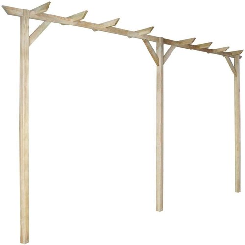  Pergola 400 x 40 x 205 cm drvena Cene