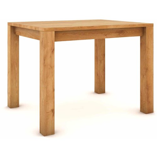  Hrastov stol 100 x 80 cm, prirodan, svilenkasto polumat Slike