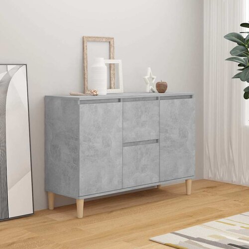  Komoda siva boja betona 101x35x70 cm od konstruiranog drva Cijene