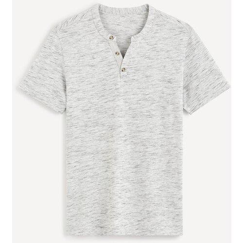 Celio T-Shirt with buttons Cegeti - Men Slike